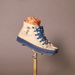 Vintage 1970s Moppet Moon Star Hightop Sneakers